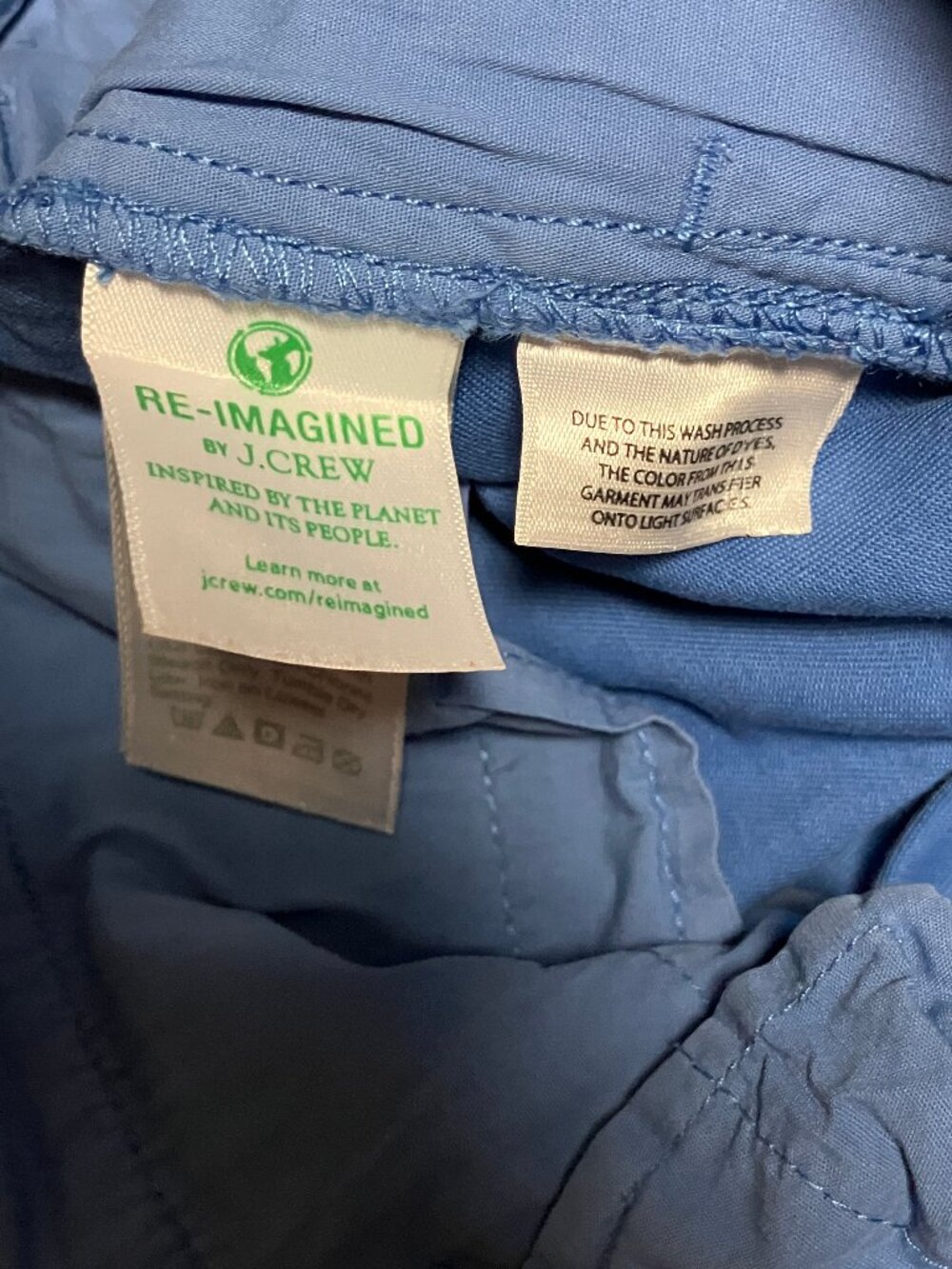 J. Crew Royal Blue Stretch Cotton 4" Chino Shorts, Size 4, Mid Rise - Picture 4 of 6